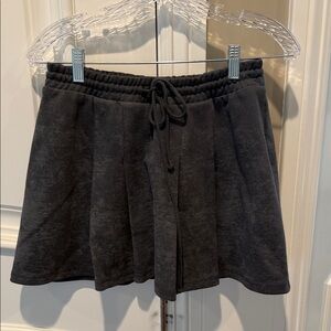 Daily Practice-Grey Mini Skirt